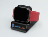 iWatchClub - Rose Red Siliconen Sportbandje - Geschikt voor Apple Watch Series 1/2/3/4/5/6/SE - 42/44MM - Small/Medium