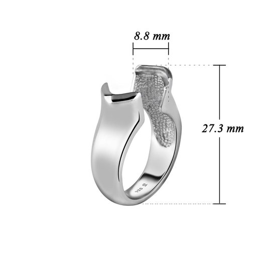 Eligo Orecchini A Cerchio In Argento 925 Fatti A Mano | Con Zirconia Rotonda Da 6 Mm | Design Olandese Antiossidante | Regalo Ideale Per Lei