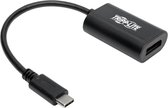 Tripp Lite U444-06N-DP4K6B video kabel adapter 0,152 m USB C DisplayPort Zwart