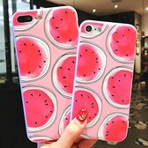 Apple iPhone XR – Roze Watermeloen TPU hoesje