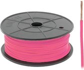 FLRY -B kabel - 1x 0,75mm - Licht Roze - Rol 100 meter