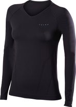 FALKE Warm Dames Longsleeved Shirt Comfort 39110 - Zwart 3000 black Dames - L