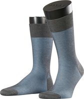 FALKE Heren Fantasiesok Fine Shadow 13141 - Grijs 3196 grey-bleue Heren - 41-42