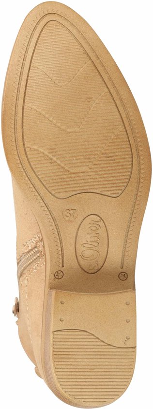 S. Oliver Enkellaars Dames Trend Cowboylaars Beige | 40 S. Oliver Enkellaars Dames Trend Cowboylaars Beige | 40