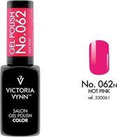 Gellak Victoria Vynn™ Gel Nagellak - Salon Gel Polish Color 062 - 8 ml. - Hot Pink