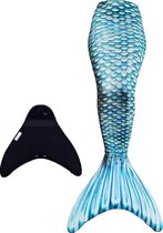 Mermaid Tail Marine Blue taille 146-152 (10) avec monopalme pour pointure 33-37