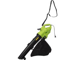 Kinzo Garden bladblazer - met opvangzak - 3000W - 3-in-1 - blazen, zuigen en mulchen
