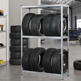 Rayonnage / support à pneus - Convient pour 8 pneus
