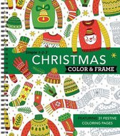 Color & Frame- Color & Frame - Christmas (Coloring Book)