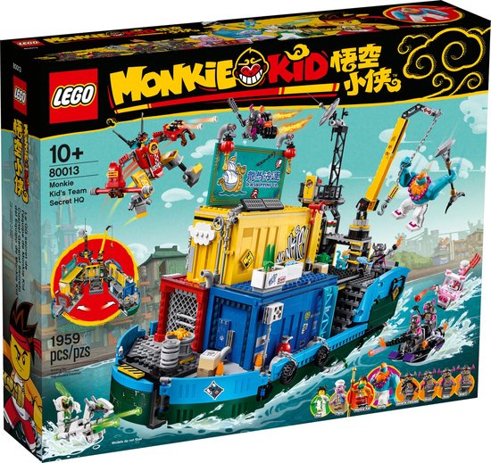 Le voyage sous-marin de Monkie Kid - Polybag LEGO® Monkie Kid 30562 - Super  Briques