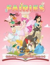 Fairies Coloring Book for Kids Ages 4-8