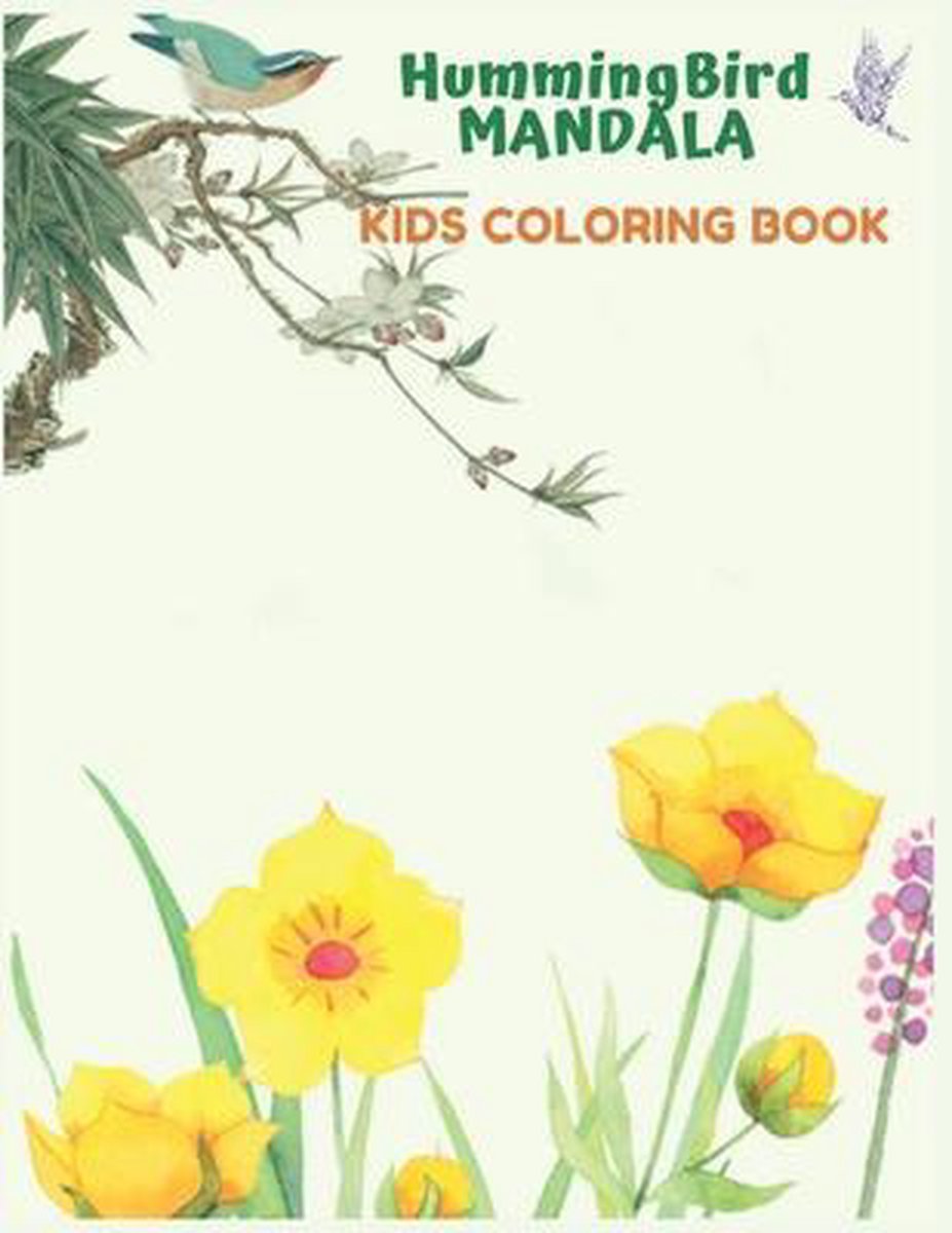 Hummingbird Mandala Kids Coloring Book van Amazing Press House