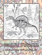 Dinosaure Spinosaurus - Livre de coloriage