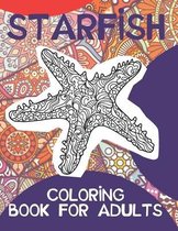 Starfish - Coloring Book for adults ⭐