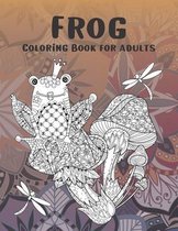 Frog - Coloring Book for adults