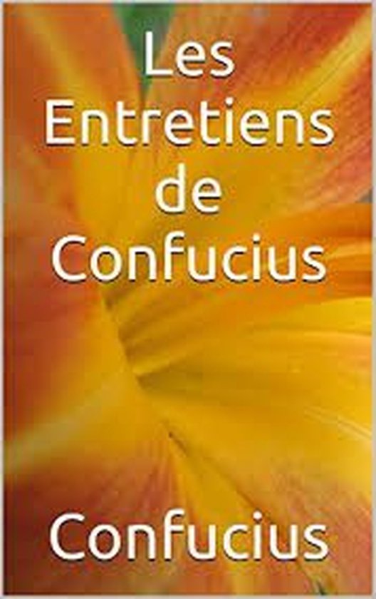 Les Entretiens de Confucius - cover