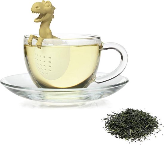 Foto: Theefilter dino baby voor losse thee theezeef thee ei infuser