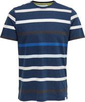 ONLY & SONS - EDUARD LIFE SLIM NF 6620 - Jurk Blues - Mannen - Maat M