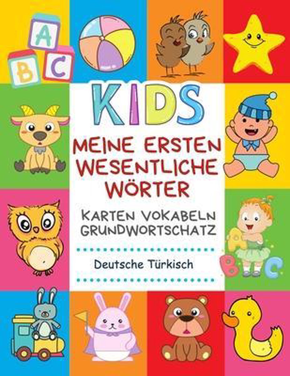 Bol Com Meine Ersten Wesentliche Woerter Karten Vokabeln Grundwortschatz Deutsche Turkisch