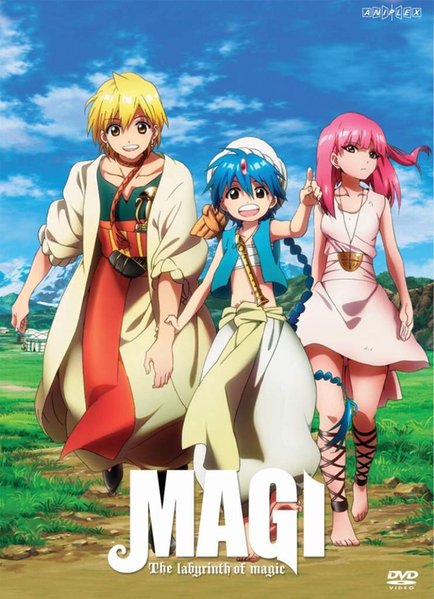  Magi - The Labyrinth Of Magic: Season 1 - Part 2 [DVD] : Movies  & TV