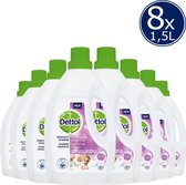 Dettol Perfecte HygiÃ«ne Toevoeging bij de was â€“ Lavendel â€“ 8 x 1,5 liter - Voordeelverpakking