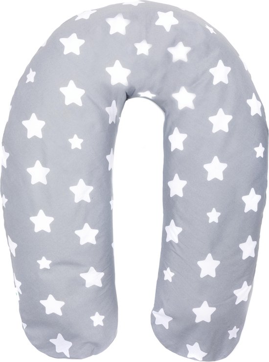 Voedingskussen - Voedingskussen - Zwangerschapskussen - 190 cm - met wasbare hoes - Fillikid