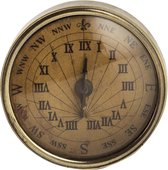 Authentic Models - 18de eeuwse Kompas - Zonnewijzer "18th C. Compass-Sundial, small"  diameter 5.8cm