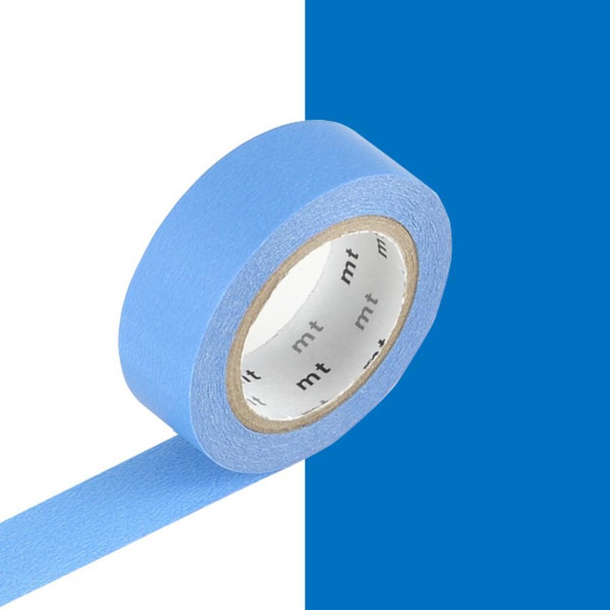 Washi Tape Blue - 7 meter x 1,5 cm. - MT Masking Tape Blauw
