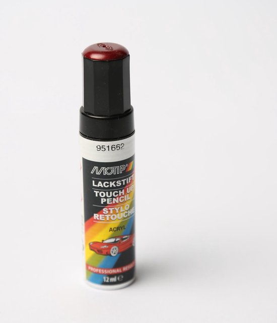 Motip 951662 Auto lakstift Rood Metallic 12 ml