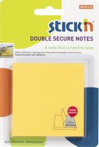 Stick'n sticky notes - Extra brede lijmlaag, 76x76mm, mango, 50 memoblaadjes