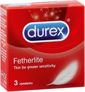Durex Condooms - Fetherlite 3 stuks