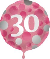 Folat - Folieballon Glossy Pink 30 - 45 cm