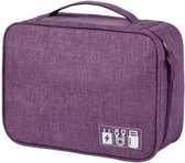 Elektronica & Accessoires Organizer Tas - Kabel Organizer Tas - Kabeltas - Paars