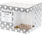 Riverdale - Waterglas Valencia g/4 14cm - Transparant