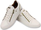 Heren Schoenen - Maya Full White - CMS97 - Wit