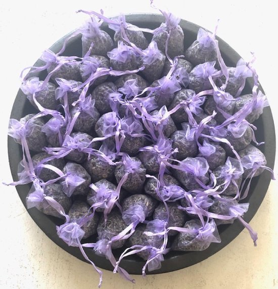 mini lavendel geurzakjes - 11 stuks - mini - 3 gram per zakje - lavendel lila  - biologisch uit de Provence - anti insecten - anti motten - lavendelzakjes - 10 PLUS 1  EXTRA BONUS ZAKJE GRATIS - Vandiencashmere
