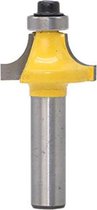 DW4Trading® Hout afrondfrees radius 6 mm met lager schacht 8 mm