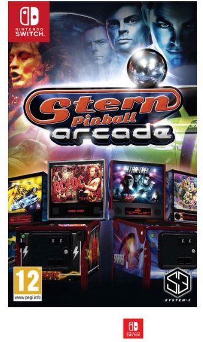 stern pinball arcade switch