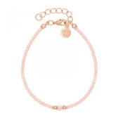 Mint15 Armband 'Diamond Bracelet - Soft Pink' - Rosegoud