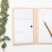 Desk planner - pink