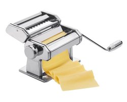 ERNESTO® Pastamachine - Maak eenvoudig verse pasta met deze pastamachine van RVS - Altijd heerlijke, verse pasta in huis