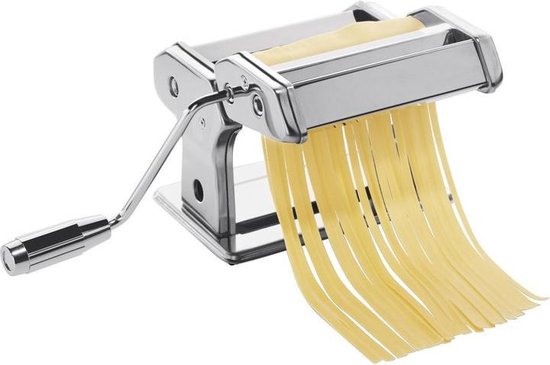 ERNESTO® Pastamachine - Maak eenvoudig verse pasta met deze pastamachine van RVS - Altijd heerlijke, verse pasta in huis van Ernesto — afbeelding 4