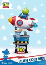 Beast Kingdom Disney Select: Toy Story - Alien Coin Ride Diorama-Box damage Beeld