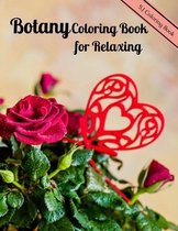 Botany Coloring Book for Relaxing