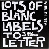 Paperfuel • Labelblok Lots of blanc labels to letter