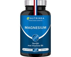 NUTRIMEA - Magnesium - Vitamine B6 - goed voor spieren en botten - 120 vegacaps