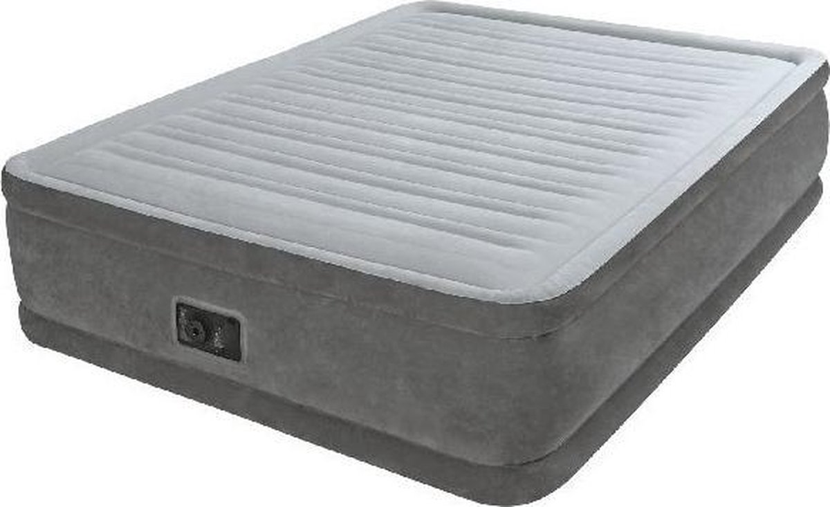 Intex DuraBeam 64414 Elevated Queen 2-Persoons Luchtbed met Ingebouwde Pomp 152x203x46cm