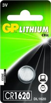 GP Batteries Knoopcel CR1620 Lituim 3V