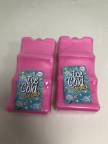 Ice packs, roze  ( 2 stuks )