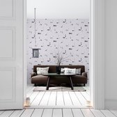 Behang Zeeleven - Woonkamer - Slaapkamer - Wanddecoratie - Gebroken Wit